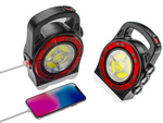Lanternă solară portabilă reîncărcabilă a condus lumina powerbank reflector putere