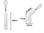 Whisk mixer elektromos keverő tökéletes keveréshez végzetlenül tojáshoz