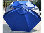 Plažo dežnik zaslon zložljiv vrt šotor 2in1 xxl velik z uv filtrom