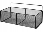 Cesta colgante organizador metálico estante colgante cocina negro
