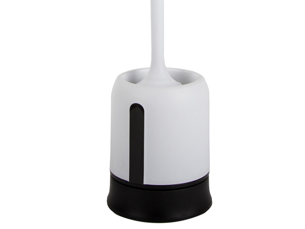 Silikonová wc štětka do koupelny s nepropustnou plnou základnou