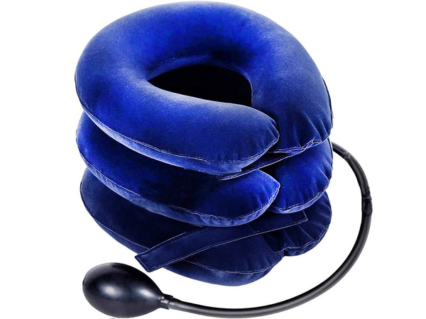 Orthopädisches nackenzugkissen drei stufen