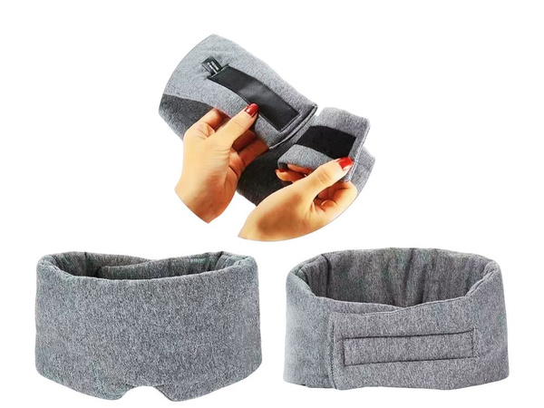 Páska přes oči na spaní zatemňovací maska měkká lepší spánek relaxace