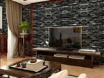 Wall panels 3d brick grey wallpaper self-adhesive decorative foam