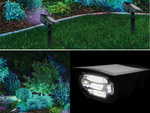Saules dārza lampas vadīja lampu krāsas