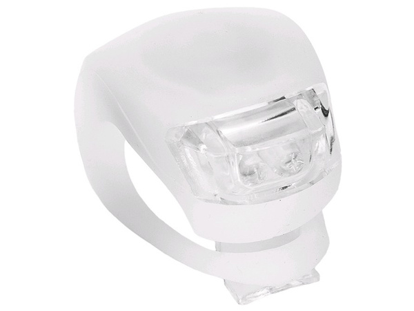 Bike light 2 led predné svetlo 2ks silikónové vodovzdorné