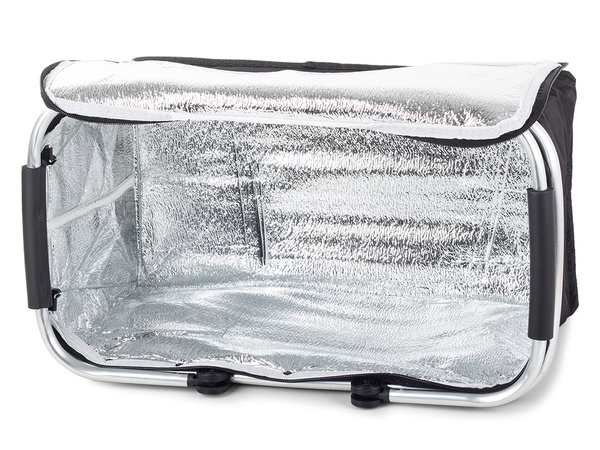 Termikus összecsukható piknikkosár szigetelő bevásárló kosár