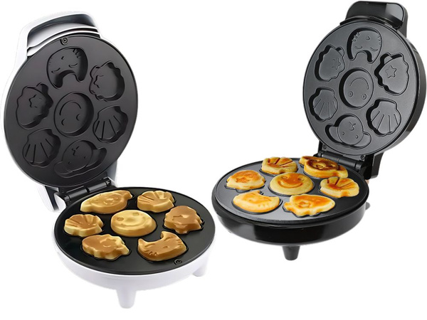 Electric toaster for wafer cakes moulds various designs 1200w