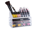 Casket organiser for cosmetics jewellery watches