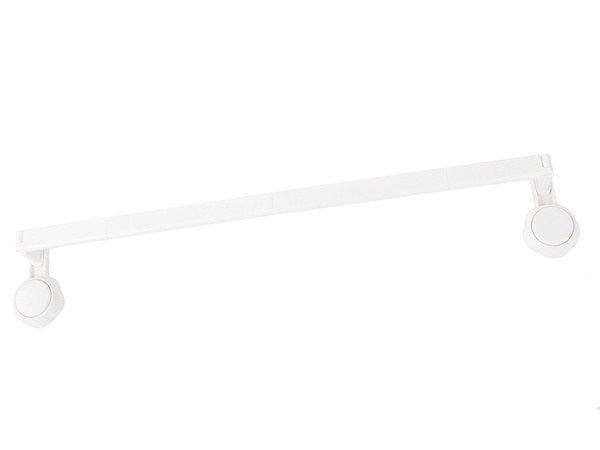 Wall-mounted bathroom towel rail adjustable holder