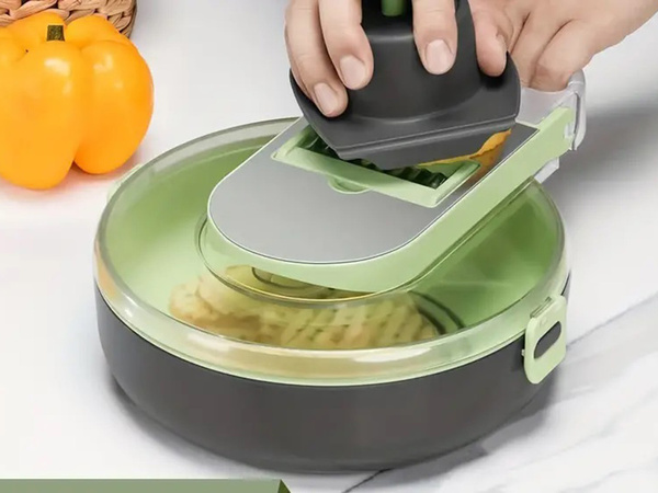 Vegetables and vegetables slicer, vegetable shredder, cabbage slicer, 9-in-1 container set