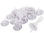 Protection of sockets contact plugs blockade 15 pcs with pin