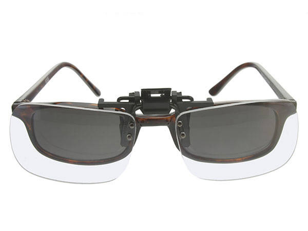 Lupa do czytania mocowana do okularów klips 2x