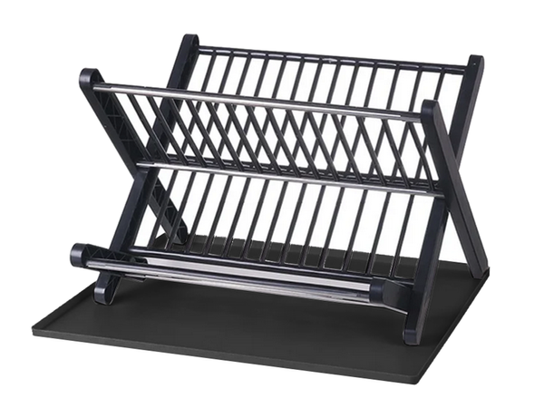 Double-deck drainer tray folding tray standing large