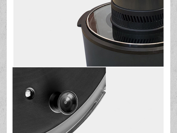 Fritirnica brez olja fritirnica na zrak velika za peko 1200 w 5 l