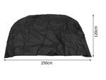 Waterproof cover for garden barbecues