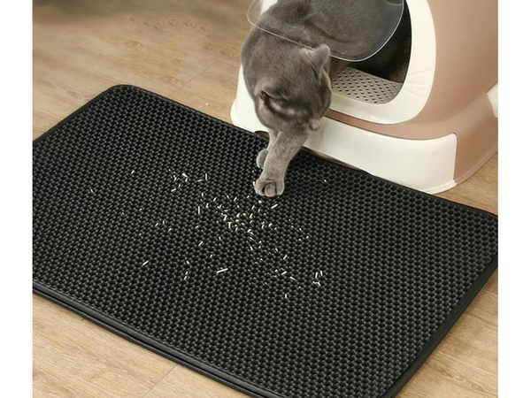 Cat litter mat for cat litter