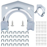 Wall hooks tool holders 20pcs metal set with screws
