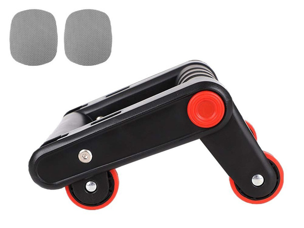 Rola de exerciții sprijină push-up-uri 2in1