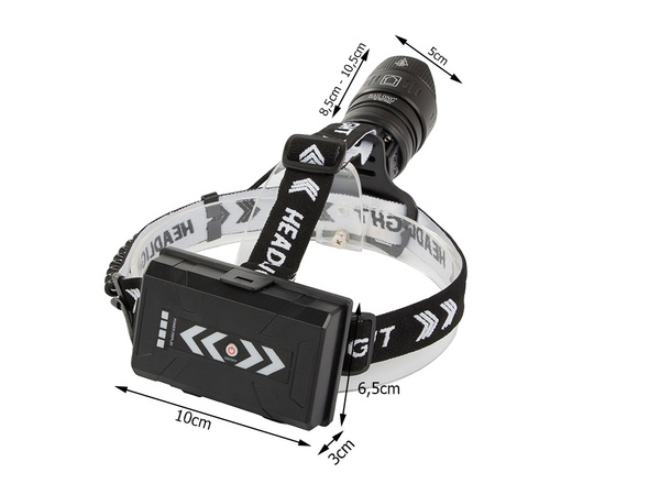 Bailong led far xhp360 powerbank zoom