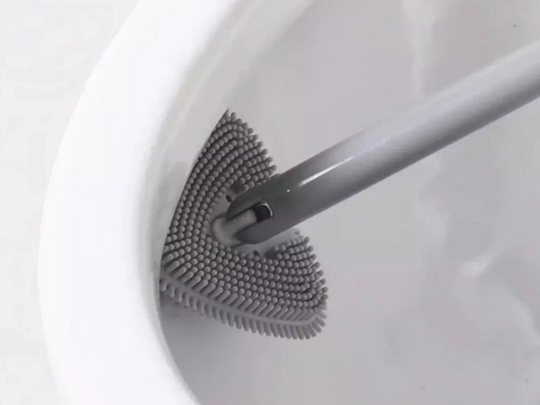 Escobilla de silicona para inodoro