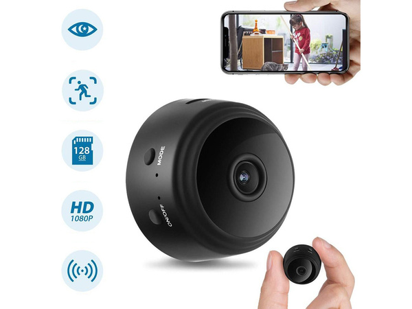 Mini bezvadu wifi pilna hd spiegu kamera