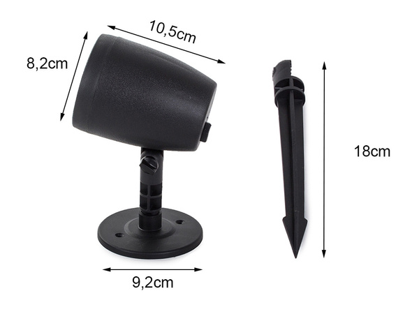 Vodil projektor božični reflektor vodoodporen