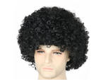 Wig black hair curly afro carnival party