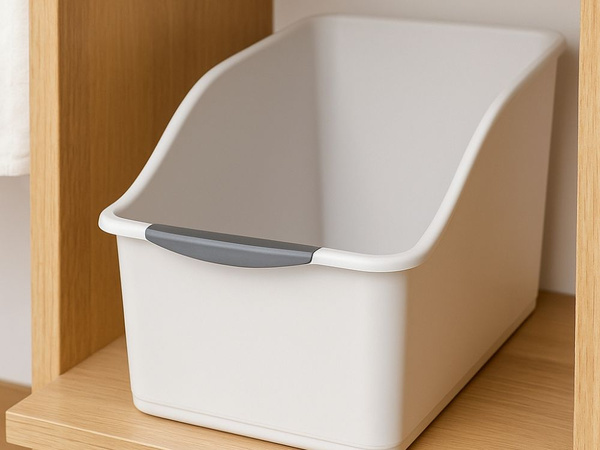 Organizador de cocina contenedor de plástico para armarios de productos de limpieza cocina baño