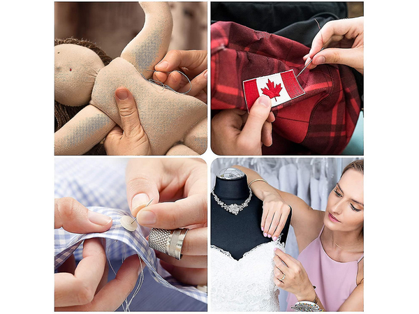 Siuvimo rinkinys siuvimo dėklas adatos siūlai smeigtukai