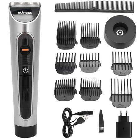 Hair clipper ceramic trimmer lcd