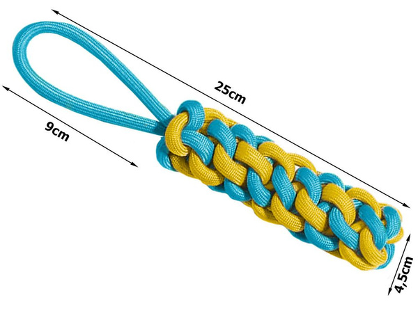 Jouet à mâcher pour chien corde à tirer corde tressée