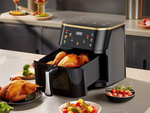 Friteuse sans huile friteuse air fryer grande capacité 1400 w 10 l