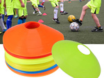 Training cones flexible mushroom plates