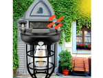 Solar lamp with twilight movement sensor 3 modes 3 led 1800lm waterproof