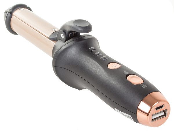 Lockenstab haarglätter locken powerbank usb