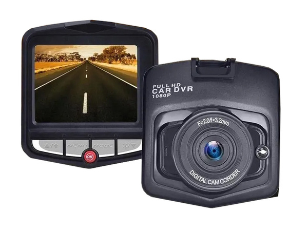 Full hd automašīnas kamera ar lcd displeju video braukšanas reģistrators