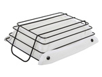 Loft metal wire basket for kitchen for fruit bread with lining