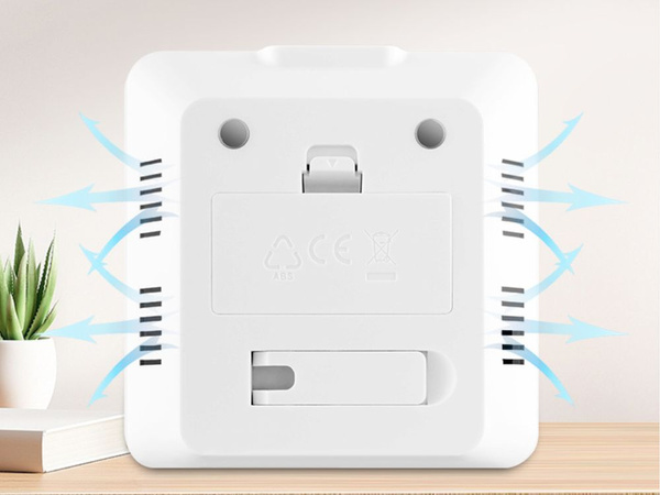 Termometer vremenska postaja notranji higrometer ura baterija lcd