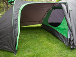 Tienda turismo 3 personas 2 entradas mosquitera camping impermeable