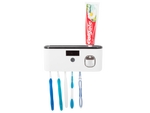 Hanger uv steriliser for toothbrushes dispenser