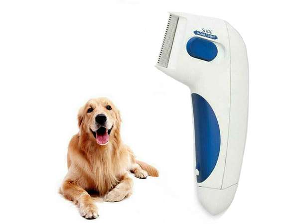 Electric flea comb dense for dog cat