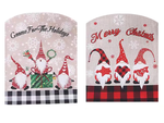 Funda para respaldo de silla decoración navideña decoración navideña
