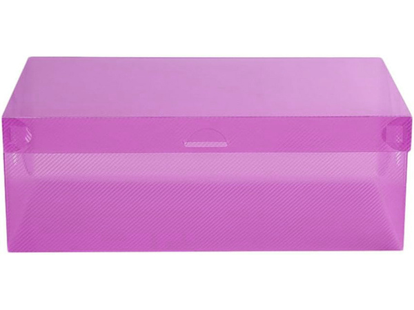 Shoebox shoebox organizator multicolor transparent 10pcs