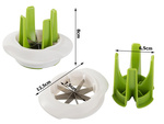 Lemon lime fruit slicer shredder 8 hand chopper sharp chopper