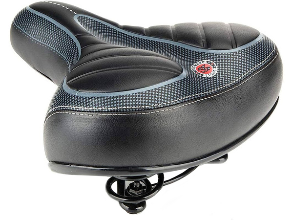 Selle de bicyclette confortable mousse souple ressorts