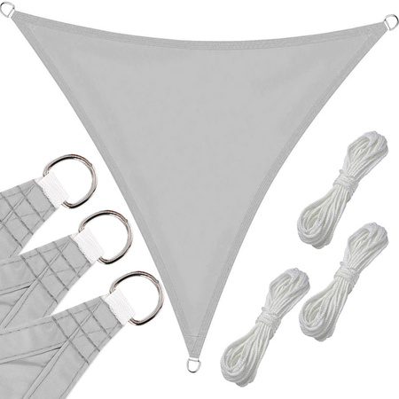 3x3x3m waterproof garden sunshade triangle