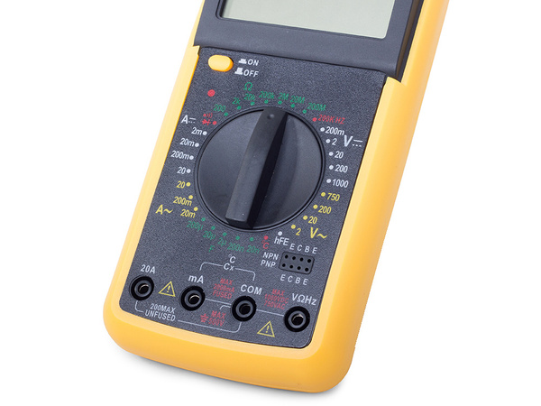 Skaitmeninis lcd srovės multimetras dt9208a zondas