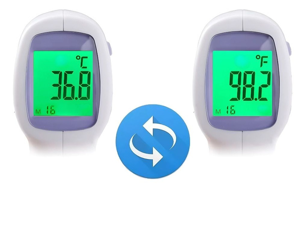 Bekontaktis infraraudonųjų spindulių termometras lcd elektroninis tikslus skaitmeninis