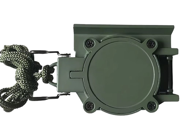 PROFESSIONAALNE TAKTIKALINE SÕJALINE KOMPASS METALLIST LUKUSTATAV JOONLAUD